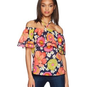 Trina Turk Veradis Off The Shoulder Top Small